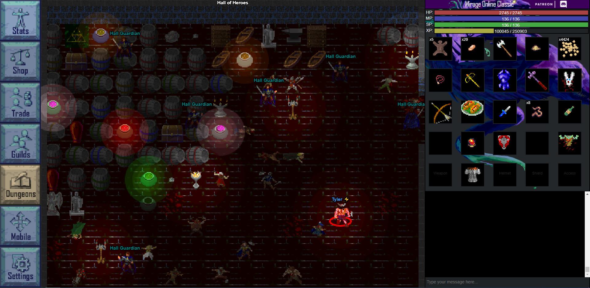 Mirage Online Classic screenshot 2